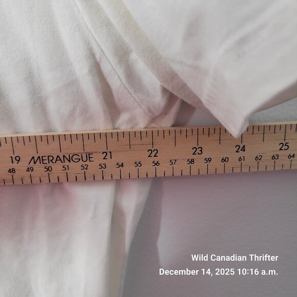 American Eagle XL White Graphic Tee Super Soft Cotton Standard Fit T-Shirt - Picture 5 of 7